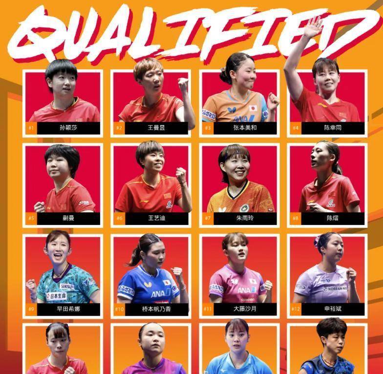 乒乓球总决赛换规则了！国乒7女4男锁定名额，日韩欧劲敌全员参战，百万美元花落谁家